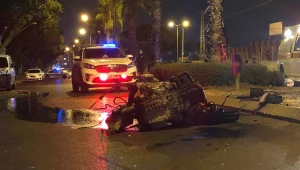 התאונה הקטלנית באשקלון: המשטרה בודקת אם הנהג היה שיכור
