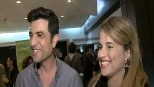 עמוס תמם ואשתו טל בהריון ראשון