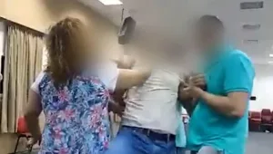אימה בכנסייה: "היא דרכה לי על הבטן, העובר מת"