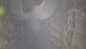 מסדרון רחב, תשתיות חשמל וצינורות: תיעוד מתוך מנהרת חיזבאללה