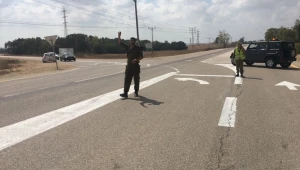 בשל חשש מירי צלפים: נסגרו לתנועה כבישים בעוטף עזה