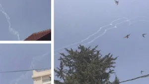 מטוס קרב סורי מאויש חדר 2 ק"מ לשטח ישראל - והופל