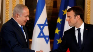 דנו באנטישמיות הגואה: רה"מ נפגש עם מקרון לקראת פורום השואה