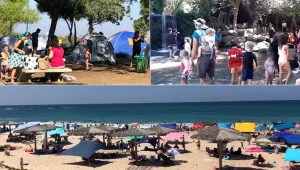 הצביעו ברגליים: מאות אלפים בילו בקניונים; 130 אלף טיילו בארץ