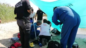 ילדה בת 4 במצב אנוש לאחר שטבעה בחוף לא מוכרז בכינרת