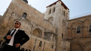 בצעד דרמטי: כנסיית הקבר נסגרה בעקבות גביית ארנונה ממוסדותיה