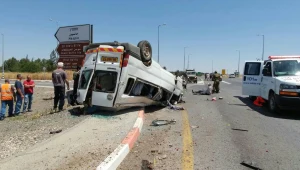 שני הרוגים וארבעה פצועים בהתהפכות רכב בצפון