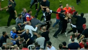 לאחר המשחק: תקרית אלימה בין שחקני הפועל ת"א למאבטחים