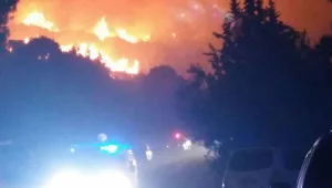 שריפה במעלה החמישה: תושבי נטף פונו, מסעדה ובית נפגעו