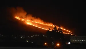 שמונה בני אדם נעצרו בחשד להצתות; רבע מתושבי חיפה פונו