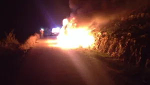 פיגוע בשומרון: בקבוק תבערה הושלך לעבר רכב, בת 11 נפצעה קשה