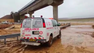הצפון סוער: 100 מ"מ בנצרת, רוכב טרקטורון נסחף בשיטפון ונהרג