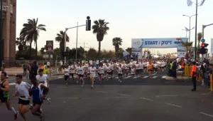 40 אלף בני אדם משתתפים במרתון תל אביב: אלה הרחובות החסומים