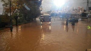 בעקבות ההצפות: הופסקה זמנית תנועת הרכבות בין ת"א לחיפה