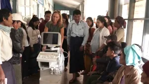 הציוד הרפואי שהוטס מהארץ - ומיד סייע בהצלת תינוקות בבורמה