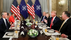 טראמפ תוקף: "מה התועלת בנאט"ו? ארה"ב משלמת על הגנת אירופה"