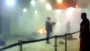 רוסיה: תמונות ראשונות מזירת הפיגוע בנמל התעופה במוסקבה