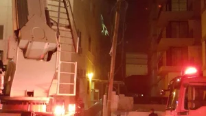 חשד להצתת הבניין שבו יושב ארגון "בצלם", אדם אחד חולץ מהמקום באורח קל