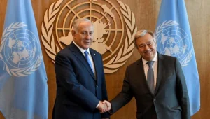 נתניהו לגוטרש: מצפה שהאו"ם יגנה בחריפות את הפרת הריבונות