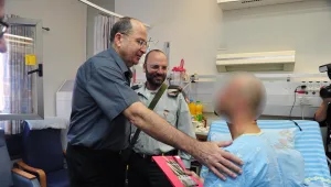 הפצוע קשה מהתקרית בעזה יצא מסכנת חיים. יעלון: "תופעת המנהרות מדאיגה אותנו"