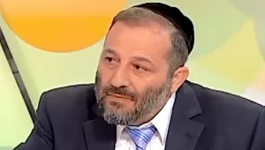 אריה דרעי על החזרה לפוליטיקה: "לא דיברתי עם יאיר לפיד, זה פופוליסטי"