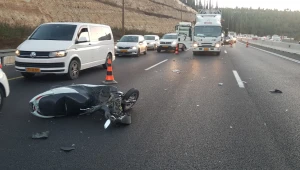 הקטל בכבישים: רוכב אופנוע נהרג מהתנגשות רכב סמוך לירושלים