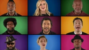 צפו: סקרלט ג'והנסון וריס וויתרספון בגרסת כריסמס לוהטת