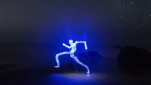 לא לפספס: ציורי האור מתעוררים לחיים