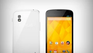 LG השיקה נקסוס 4 לבן