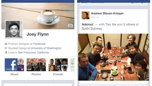 הטיימליין של פייסבוק זמין גם בנייד