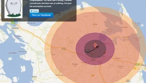 אתר חדש בודק: האם תשרדו הפצצה גרעינית?