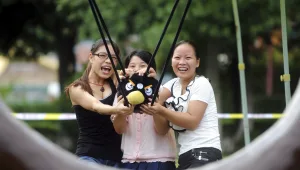 אנגרי בירדס, הגרסה האמיתית: נפתח מתקן שעשועים של אנגרי בירדס בסין