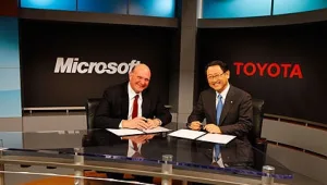 מיקרוסופט וטויוטה רוצות את הרכב שלכם בענן