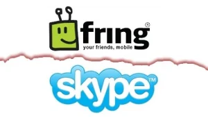 סקייפ נגד פרינג - באנדרואיד