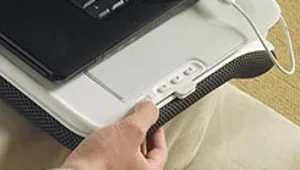 Logitech Speaker Lapdesk N700: פינוק מהבית