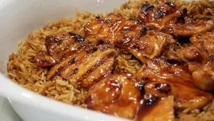 מזרח רחוק מתוק: מתכון לפרגית בטריאקי עם אורז