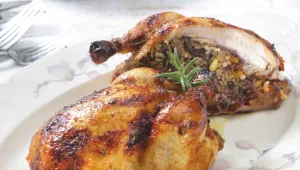 מתכון לעופיונים ממולאים בכבדים ואורז