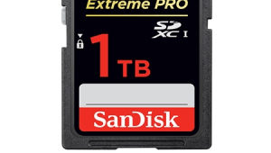 סאנדיסק מציגה לראשונה: כרטיס זיכרון בנפח 1TB