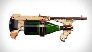 לא תענוג זול: הכירו את רובה השמפניה הראשון