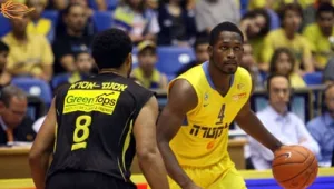 פלייאוף ליגת לוטו: מכבי תל אביב ניצחה את ברק נתניה 78:92