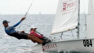 צמד השייטים גידי קליגר וערן סלע זכו במדליית כסף באליפות אירופה