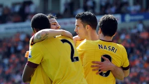 ארסנל גברה על בלקפול 1:3. הפער מיונייטד: 7 נקודות