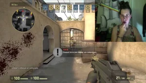 חזק: הגיימרית שמחסלת את אוייביה באמצעות ליפסטיק