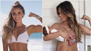 קתרינה סקוט מעצימה: ככה הבטן נראית באמת אחרי הלידה