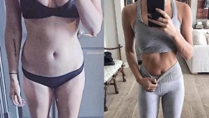 ירדה רק 2 קילו אבל הגוף השתנה מהקצה אל הקצה כך