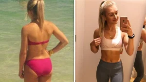 התאמנה שעתיים ביום ורק כשהפסיקה התחטבה