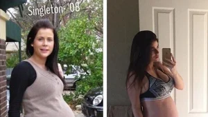 לא ייאמן: זוהי אותה האימא, בהריונות שונים: באיזה צד לדעתכם היא בהיריון עם תאומים? ככה היא עשתה את זה
