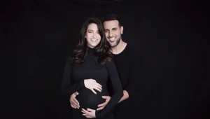 היריון פוטוגני: דודו אהרון ונטלי לוי בצילומים משותפים