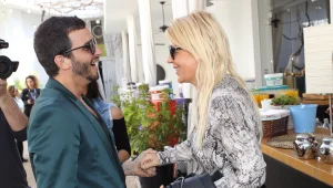 מדברים פוליטית? מושיק גלאמין וסנדרה רינגלר במפגש פסגה