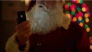 שווה צפייה: גם סנטה קלאוס משתמש בסירי